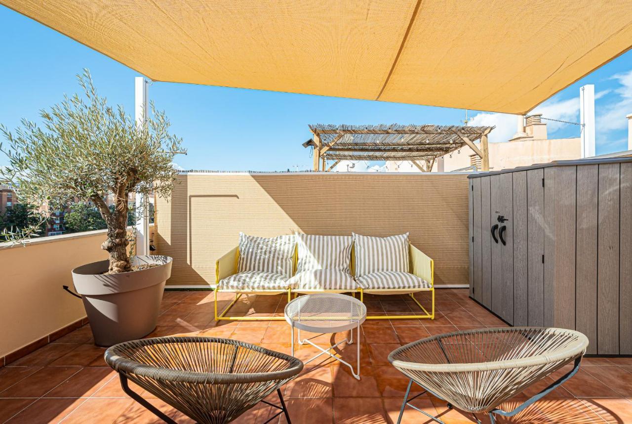 דירות Malaga Centro Terraza Rosaleda מראה חיצוני תמונה